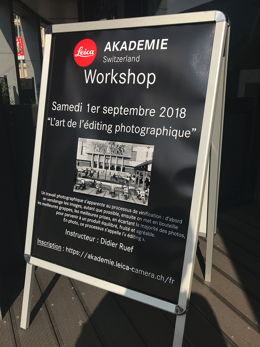 Leica Akademie Switzerland. Genève  Sept 1st. 2018