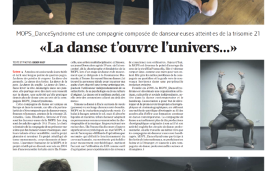 Le Courrier – La danse t’ouvre l’univers