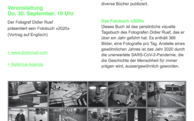 Das Fotobuch «2020» / BelleVue – Ort für Fotografie, Basel.
